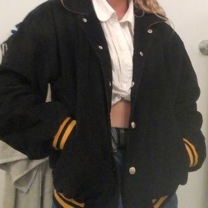 Black corduroy jacket